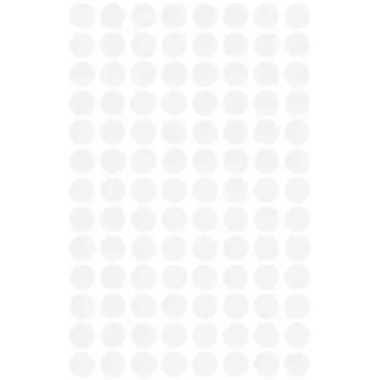 Labels Avery Zweckform Colour Coding Dots balta, circular permanent adhesive, 8 mm, 416 pcs