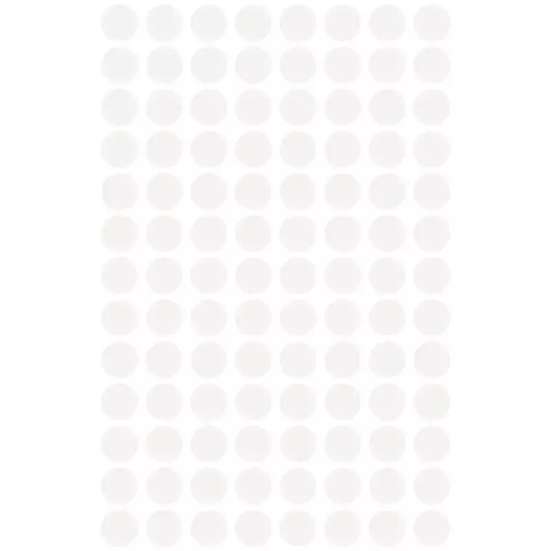 Labels Avery Zweckform Colour Coding Dots balta, circular permanent adhesive, 8 mm, 416 pcs