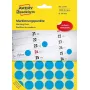 Pašlīmējošā etiķete Apaļa Avery 3375 Zila 1056 gab.