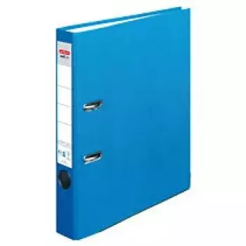 Gredzenveida mape Herlitz 10841658 A4 Zila