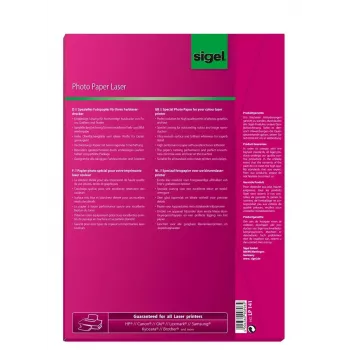 Glancēts fotopapīrs Sigel LP141 A4