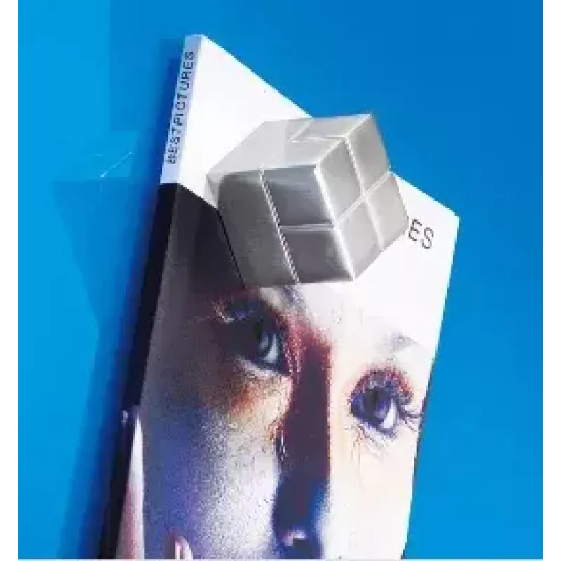 Fridge Magnet Sigel C20 Aluminium Silver