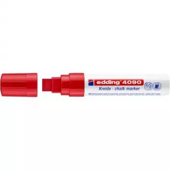 Krīta marķieris Edding 4090 Slīpais Sarkans