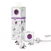 Barošanas pagarinātājs Allocacoc PowerCube ReWirable USB 1m 4 maiņstrāvas ligzdas violeti balts
