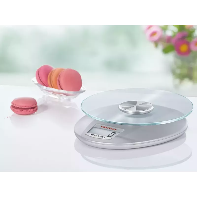 Elektroniskie virtuves svari Soehnle Roma Sudraba