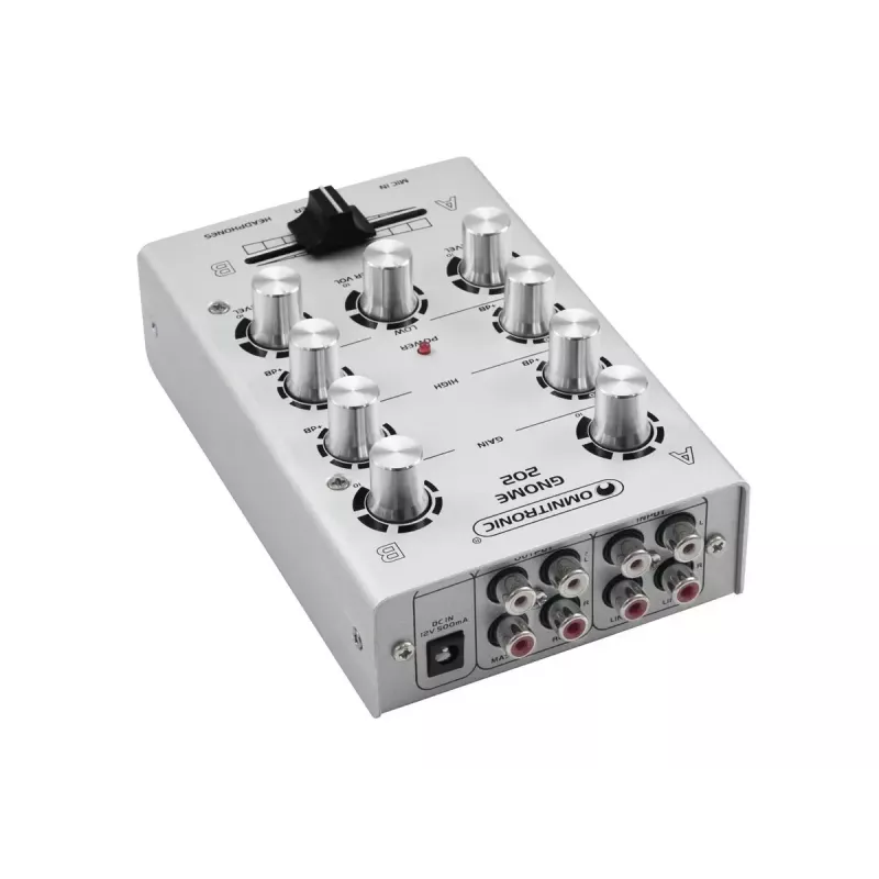 Audio Mikseris Omnitronic 10006881 2 Kanāli 20 - 20000 Hz Sudraba