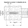 Expansion plug Fischer S 5