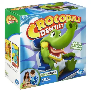 Hasbro KROKODILA ZOBĀRSTS Galda spēle Ģimene
