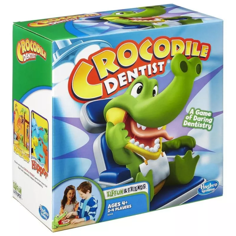 Hasbro KROKODILA ZOBĀRSTS Galda spēle Ģimene
