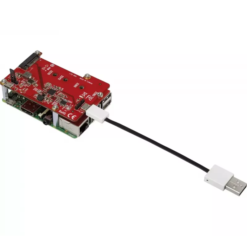 Paplašināšanas plate Renkforce M.2 SATA SSD priekš Raspberry Pi