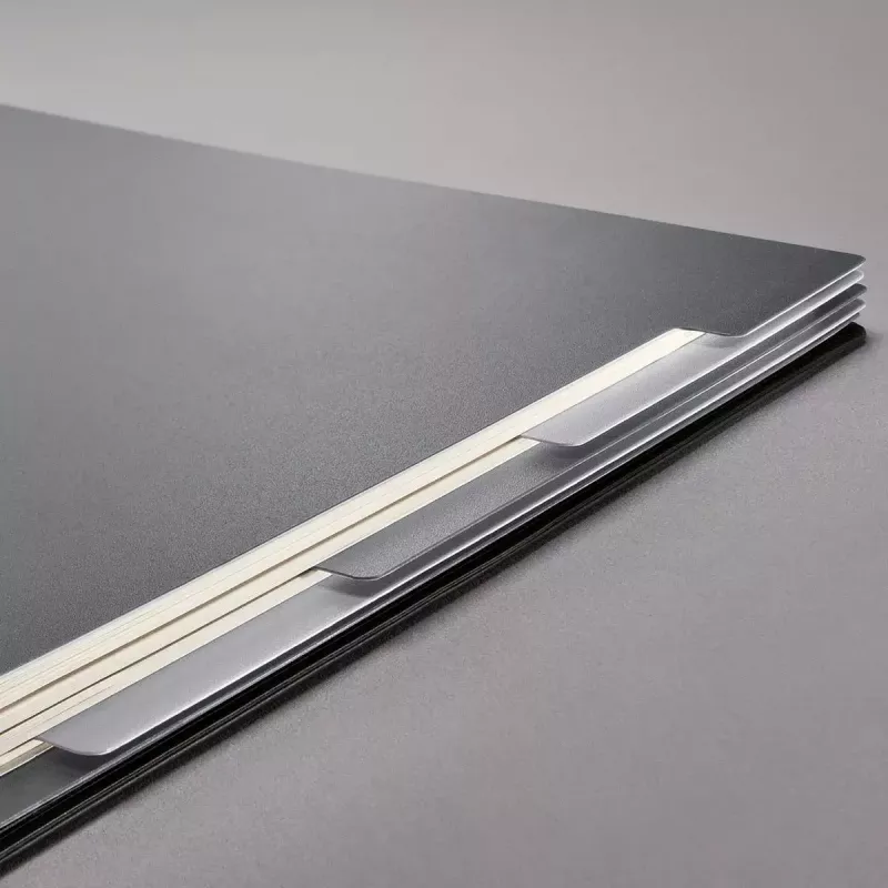 Rakstāmpiezīmju grāmatiņa Sigel CONCEPTUM A4 160 lapas melna