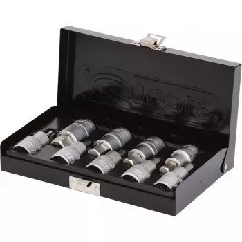 Uzgriežņu komplekts KS Tools 911.1321 1/2 collas piedziņa metriska 2,2 cm diametrs