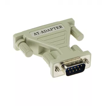 ACT D-sub adapteris 9 kontaktu vīrišķais uz 25 kontaktu sievišķo ar formētu korpusu