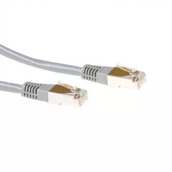 ACT pelēks 10 metru F/UTP CAT5E komutācijas kabelis ar RJ45 savienotājiem