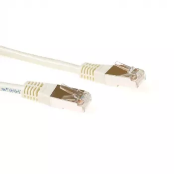 ACT Ivory 20 metru F/UTP CAT5E vadu kabelis ar RJ45 savienotājiem