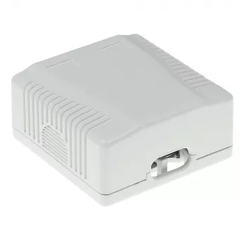 Virsmas montāžas ekranētā kontaktligzdu kārba ACT FA7004, 2 portu CAT6A