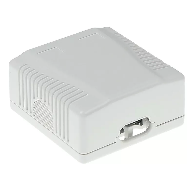Virsmas montāžas ekranētā kontaktligzdu kārba ACT FA7004, 2 portu CAT6A