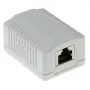 Virsmas montāžas ekranēta kontaktligzdu kārba ACT FA7005 — 1 ports, Cat6A