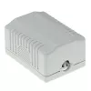 Virsmas montāžas ekranēta kontaktligzdu kārba ACT FA7005 — 1 ports, Cat6A