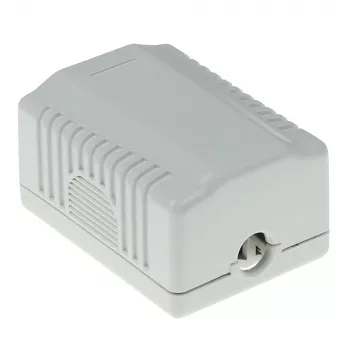 Virsmas montāžas ekranēta kontaktligzdu kārba ACT FA7005 — 1 ports, Cat6A