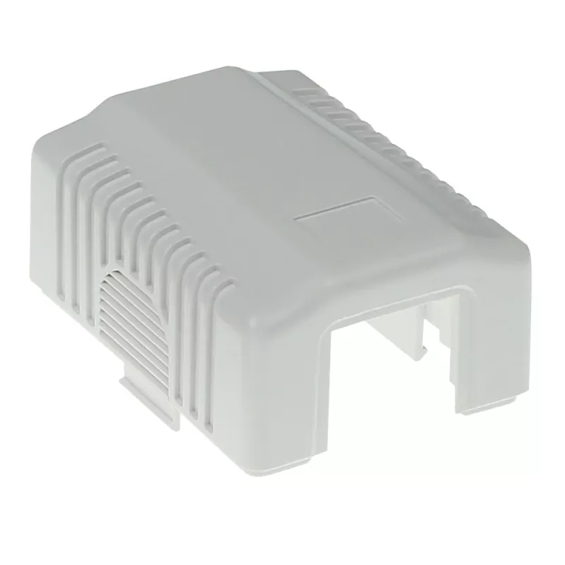 Virsmas montāžas ekranēta kontaktligzdu kārba ACT FA7005 — 1 ports, Cat6A