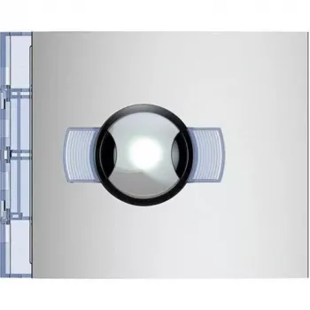 BTicino Sfera 352401 plata leņķa dienas un nakts kameras priekšējais vāks, Allmetal