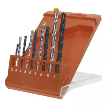 Urbju komplekts KWB 420400 9 gabali plastmasai, kokam un metālam