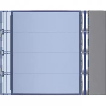 Legrand 352043 spiedpogu panelis Antracīts