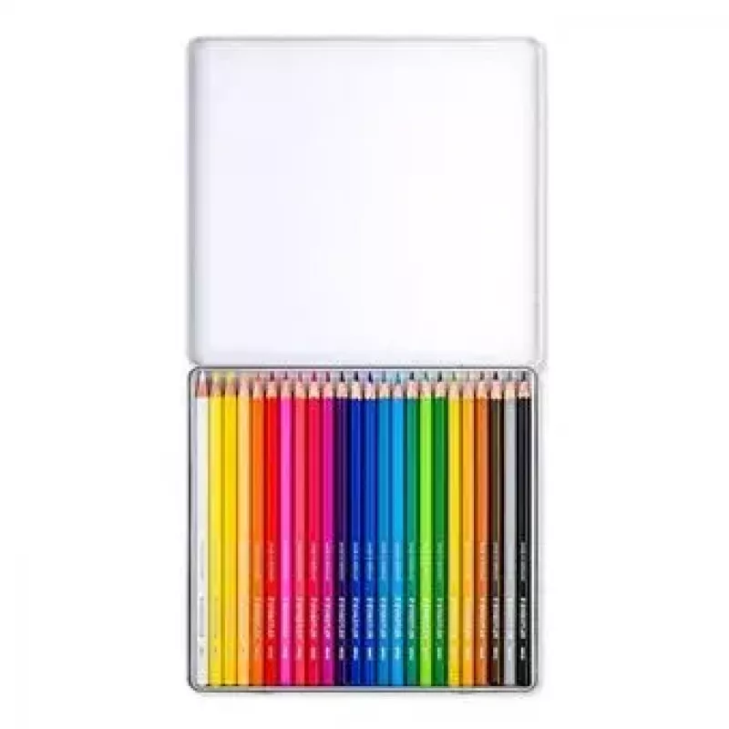 Staedtler Design Journey akvareļu zīmuļi, 24 gab. metāla kārbā (14610C M24)
