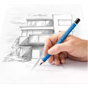 Zīmuļu komplekts Staedtler Mars Lumograph Jumbo Multi 5 gab.