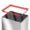 Taisnstūra svārsta vāks atkritumu tvertne Hailo Big-Box Swing L