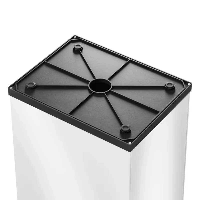Hailo Big-Box Swing L Taisnstūra tērauda balta