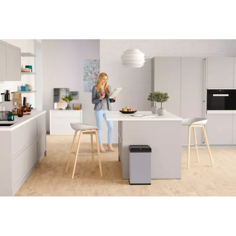 Taisnstūrveida tērauda atkritumu tvertne Hailo Big-Box Swing L