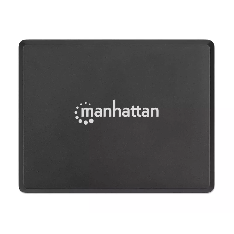 Manhattan Smart Video Multiport dokstacija, pieslēgvietas (x5): HDMI pieslēgvieta, USB-A (x2), USB-C (x2), ar strāvas padevi uz USB-C pieslēgvietu, iebūvēts barošanas avots, ultra kompakta, noņemams strāvas kabelis, melna, trīs gadu garantija, mazumtirdzniecības kaste