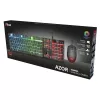 Trust GXT 838 Azor tastatūra ar peli Spēļu USB Vācu Melna