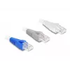DeLOCK Sprieguma samazinājums RJ45 spraudnim nogriežams komplekts 50 gabali krāsains