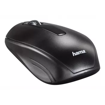 Hama Cortino tastatūra, pele iekļauta, mājai/birojam, RF bezvadu, QWERTY, ukraiņu, melna