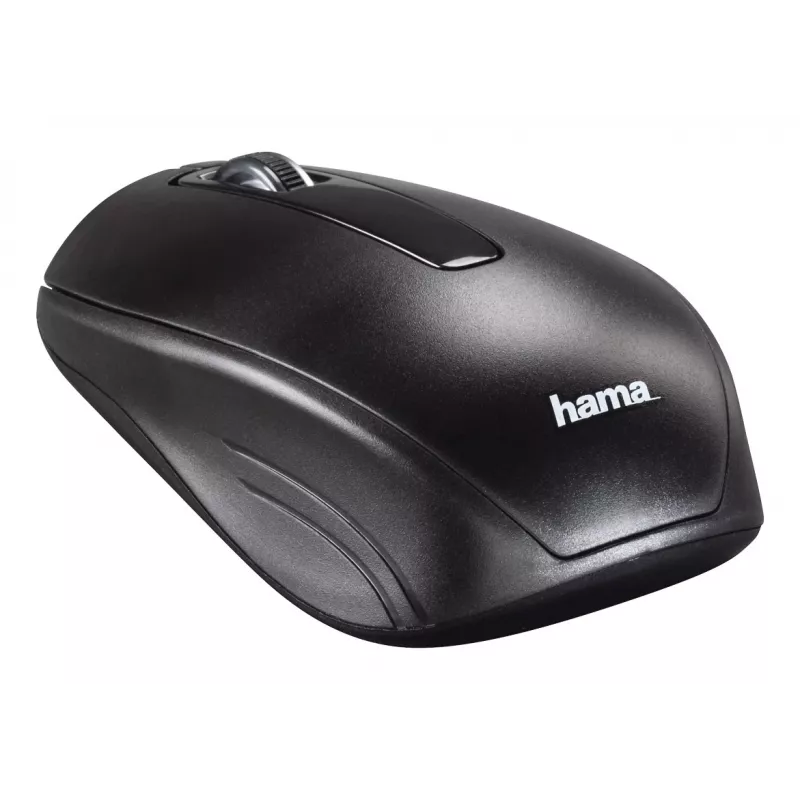 Hama Cortino tastatūra, pele iekļauta, mājai/birojam, RF bezvadu, QWERTY, ukraiņu, melna