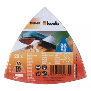 Slīpēšanas disks KWB 492870 20 gab.