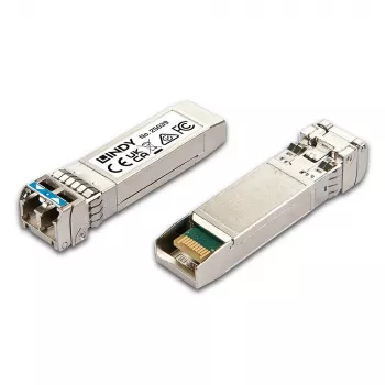 Lindy 10GBase-LR/LW SFP+ LC modulis - vienmoda, optiskā šķiedra, 10000 Mbit/s, SFP+, LC, LR, LW, 10000 m