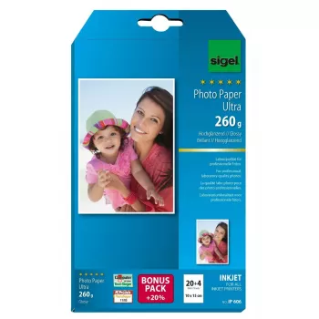 Glancēts fotopapīrs Sigel IP606