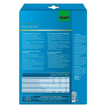 Fotopapīrs A4 Glancēts Sigel IP677