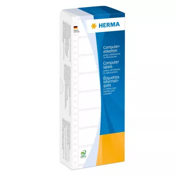 Pašlīmējošā printera etiķete HERMA Computer labels nepārtraukta 101.6x48.4 mm 1 rinda