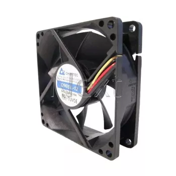 Chieftec AF-0925PWM datora dzesēšanas sistēma Datora korpusa ventilators Melns