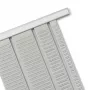 Nobo T-Card biroja plānošanas komplekts 24 slotu, balts, 480 mm, 480 mm, 1,97 kg, 497 mm, 37 mm