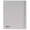 Rexel PP sadalītāji, pelēki, ciparu, Pelēks, A4, 225 mm, 300 mm, 7 mm, 1 gab.