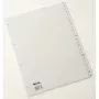 Rexel PP dalītāji, pelēki, alfabētiski, Alfabētisks ciļņu rādītājs, Polipropilēns (PP), Pelēks, A4, 226 mm, 297 mm