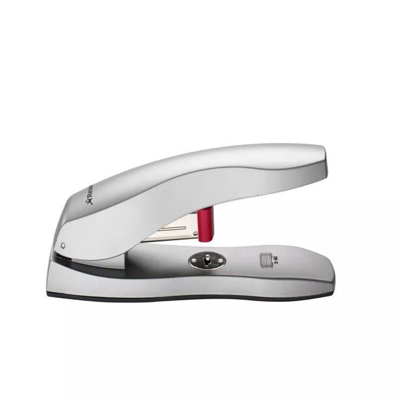 Rexel Odyssey lieljaudas skavotājs sudraba krāsā, 60 lapas, Sudraba, 6.5 cm, Augšējā, Paralēlā, 540 g
