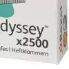 Rexel skavu komplekts Odyssey, 2500 gab., skavu komplekts, 2500 skavas, tērauds, sudraba krāsa, 60 loksnes, 130 g