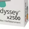 Rexel skavu komplekts Odyssey, 2500 gab., skavu komplekts, 2500 skavas, tērauds, sudraba krāsa, 60 loksnes, 130 g